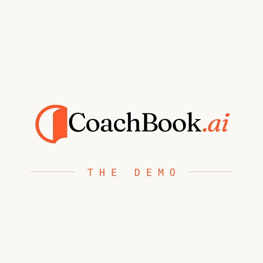 CoachBook demo cover